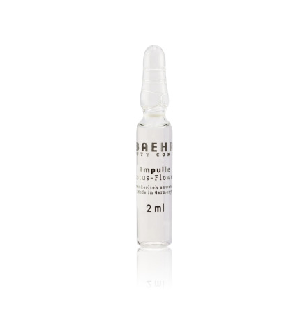 Ampull Lotusblomma slät hud produkt
