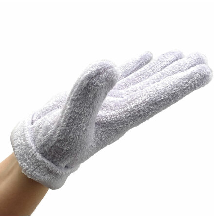 NatraCure Spa-gloves lila livebild