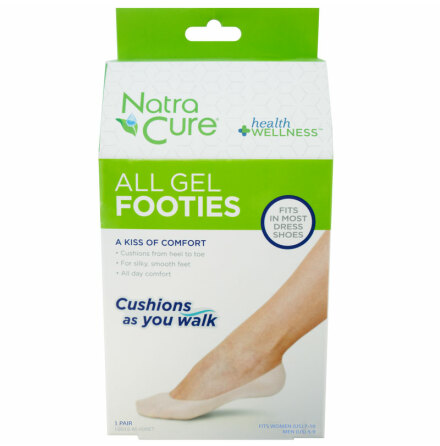 NatraCure Gel-footies packshot