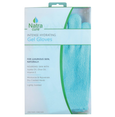 NatraCure Spa-gloves aqua packshot