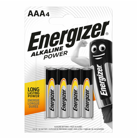 Energizer Alkaline power AAA batterier produktbild